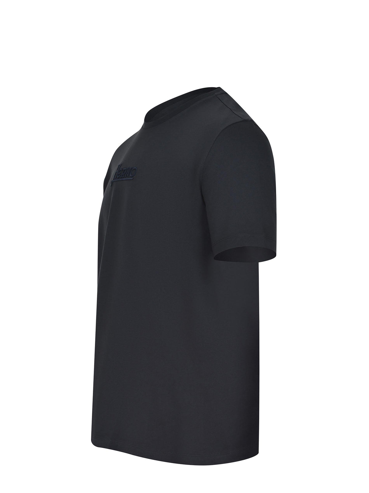 HERNO T-shirt JG000239 52000-9200 Night blue