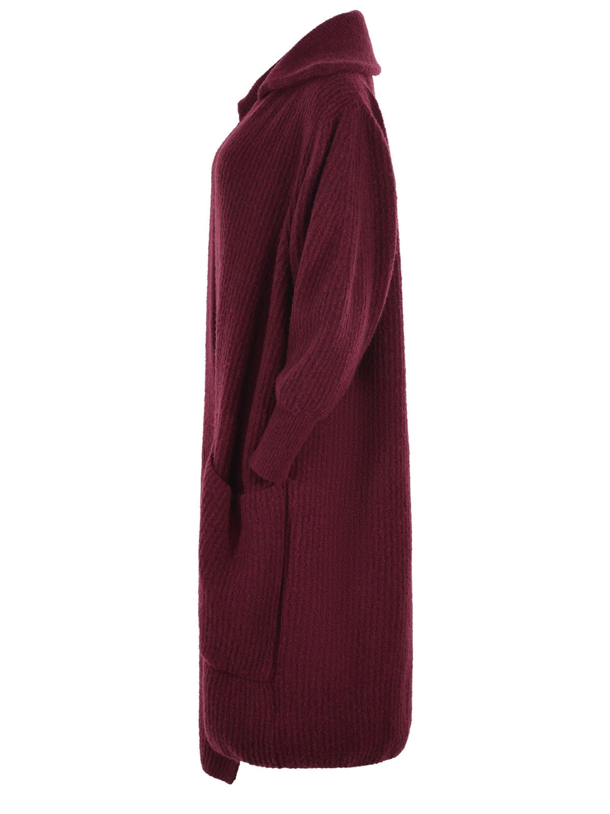 SOLOTRE Cardigan M3S0094 SU39S Burgundy