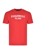 DSQUARED T-shirt S74GD1520 D20106-312 Red