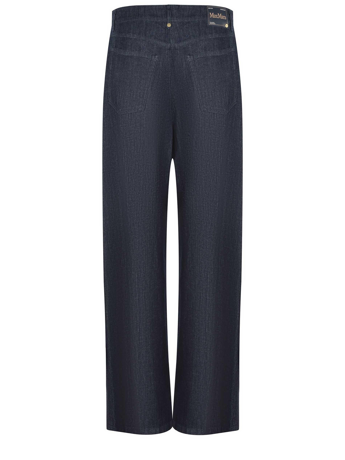 MAX MARA Trousers 2619181041 600-001 Navy Blue