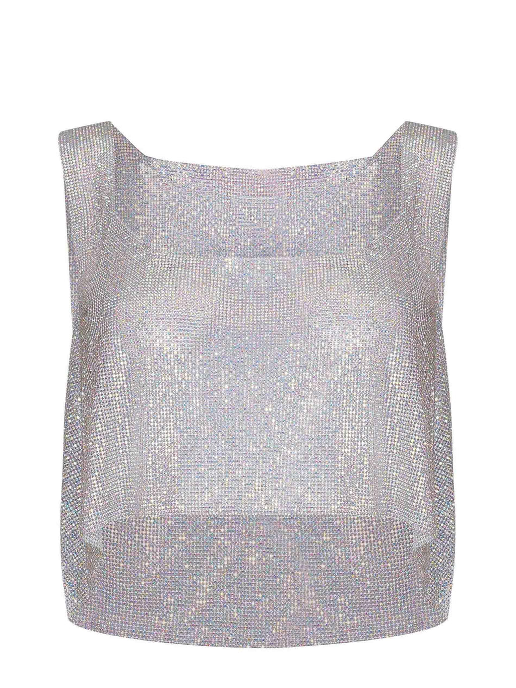 TWENTY FOURHAITCH Top A0092-NEW ATENE CRYSTAL Multicolor