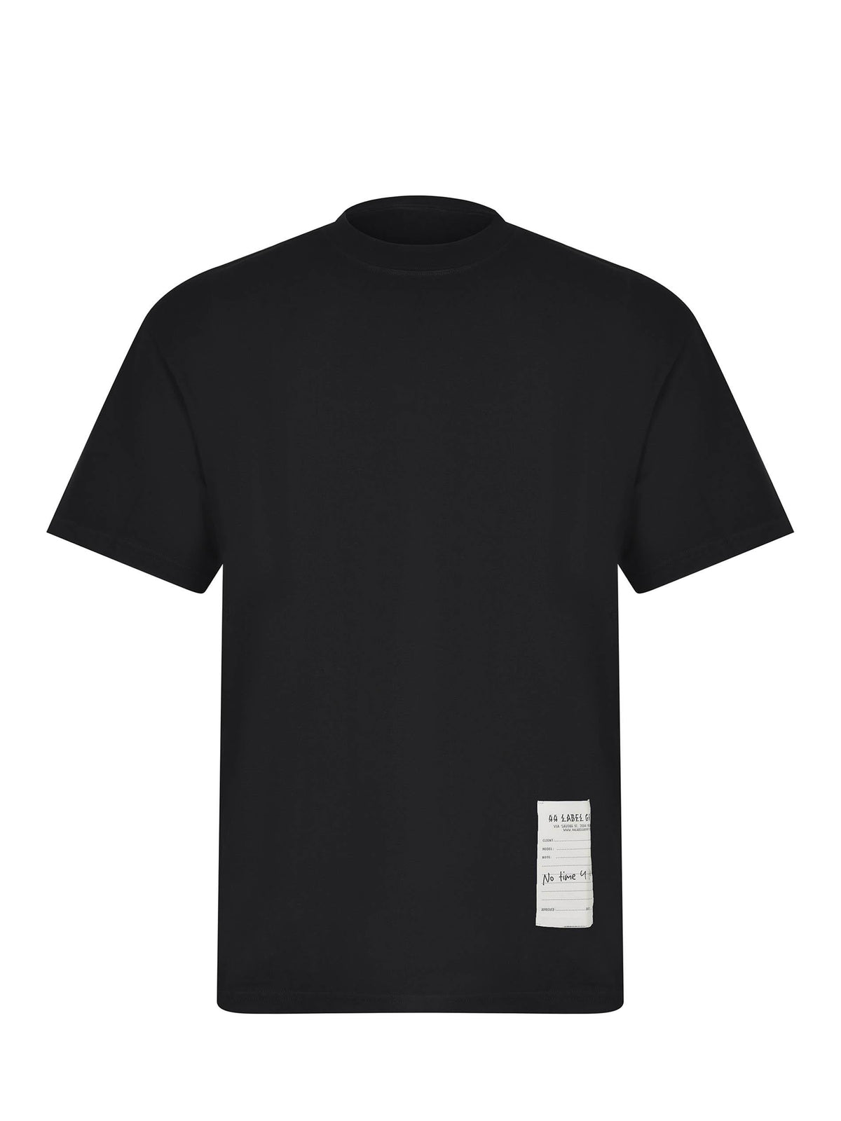 44 LABEL GROUP T-shirt B0030556 FA706-P748 Black