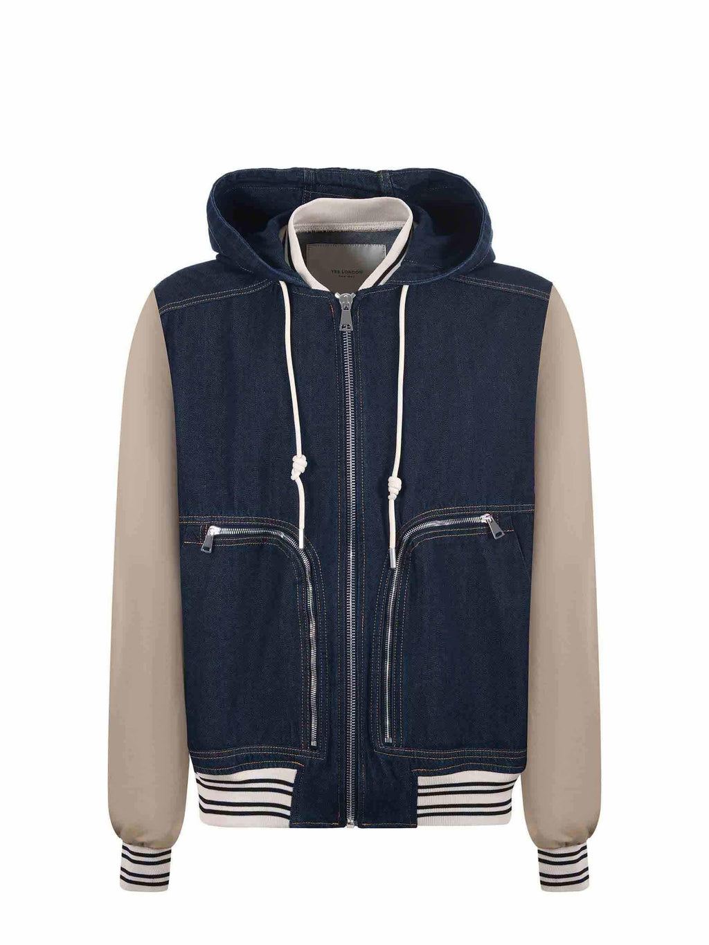 YES LONDON Jackets XG5271 JEANS Blue/beige
