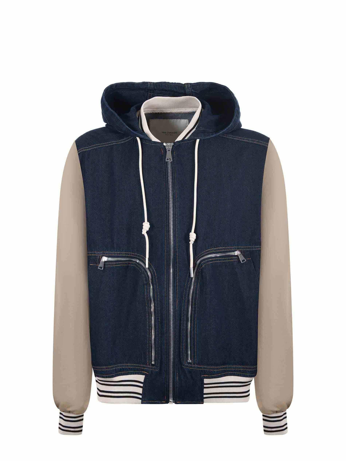 YES LONDON Jackets XG5271 JEANS Blue/beige
