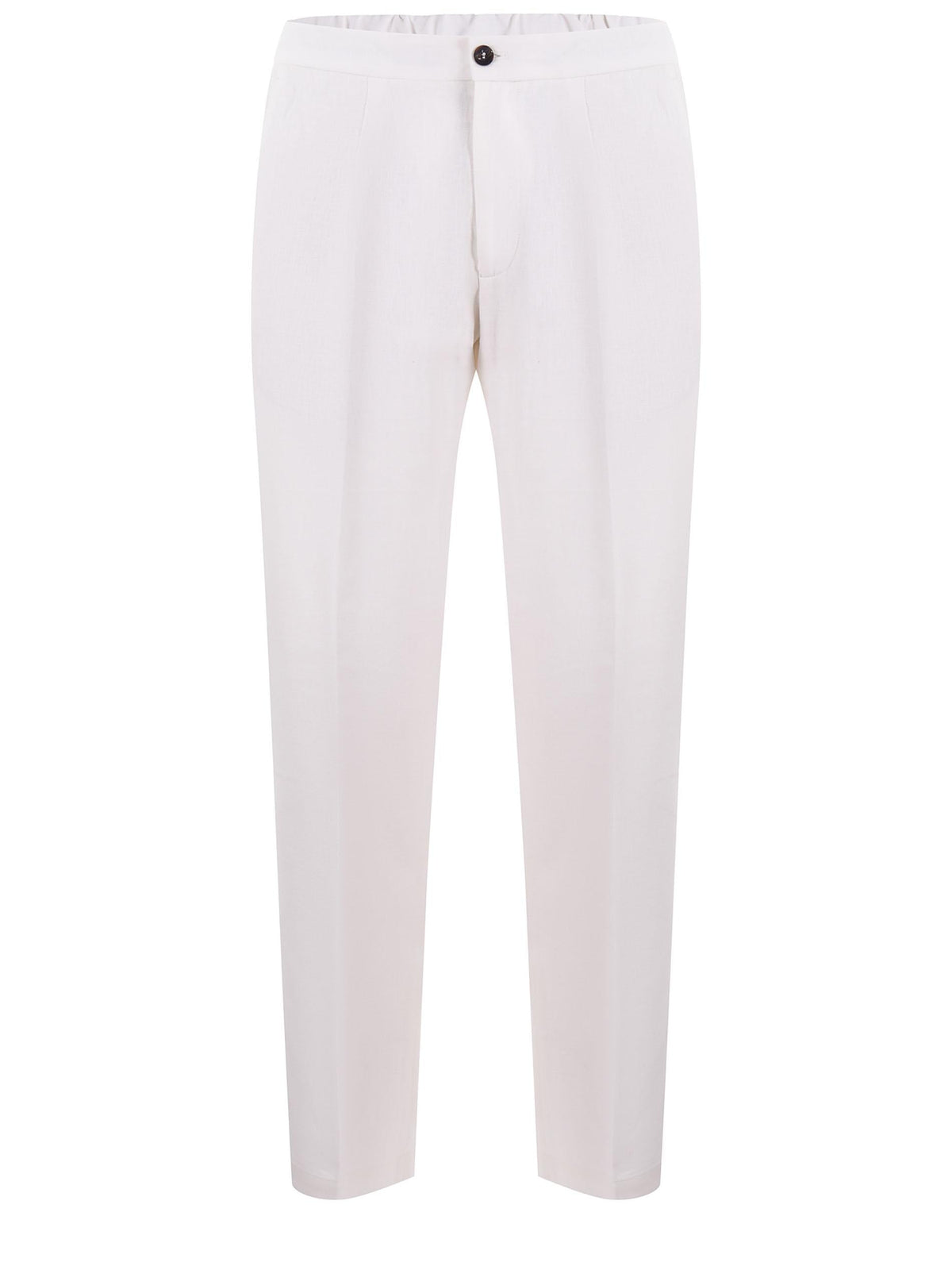 DEVORE Trousers DVR14C LI1002-0106 Ivory
