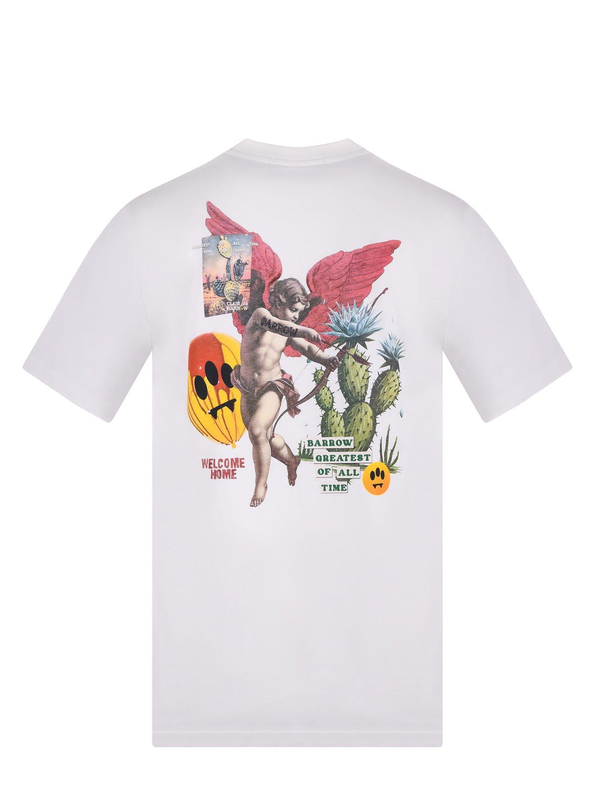 BARROW T-shirt S6BWUATH032 412 Milk white