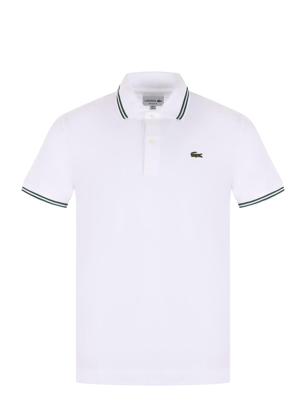 LACOSTE Polo PH9875 001 White/green