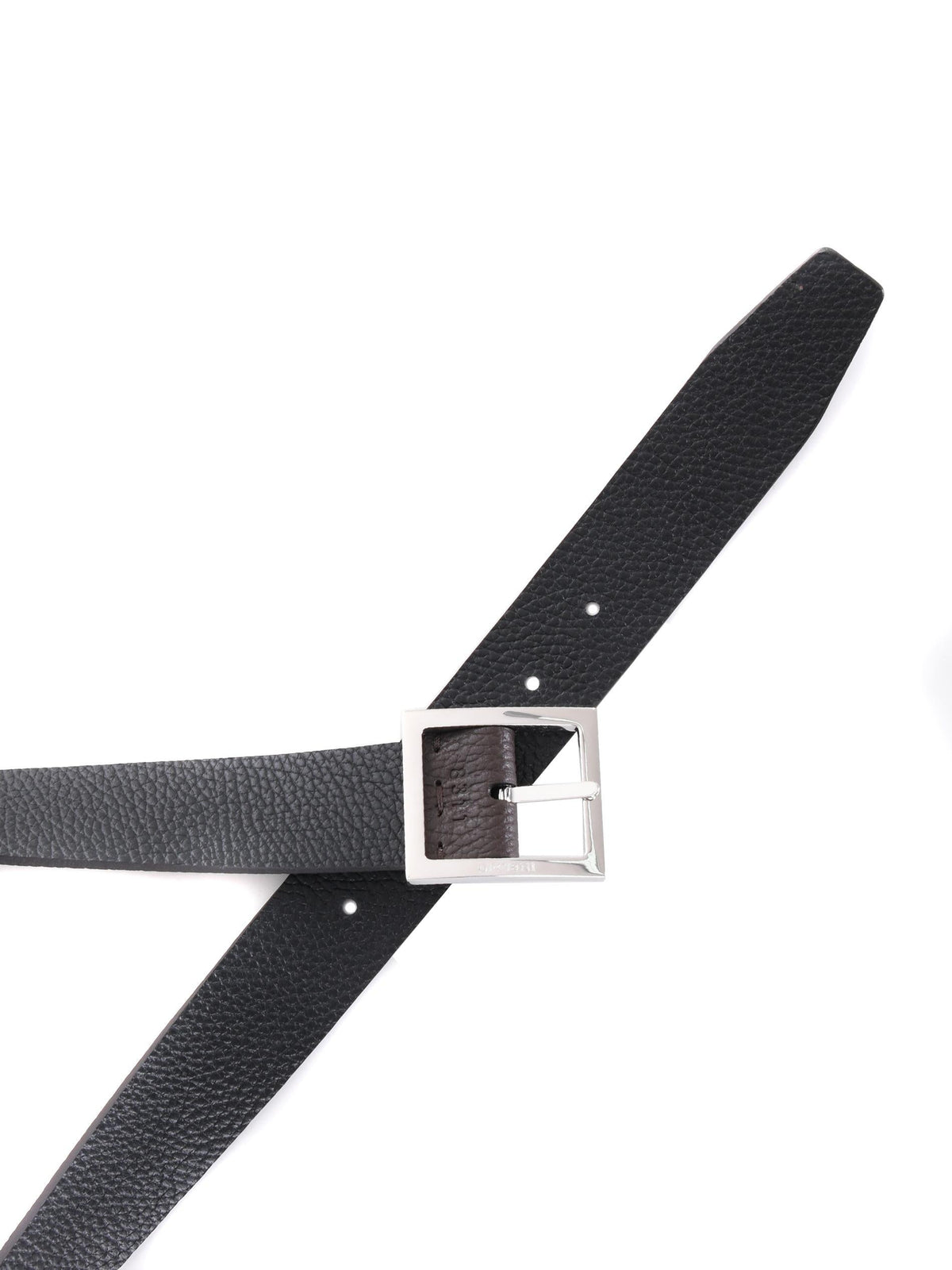 ORCIANI Belts U08311 DDO-EBANO-NERO Brown/black