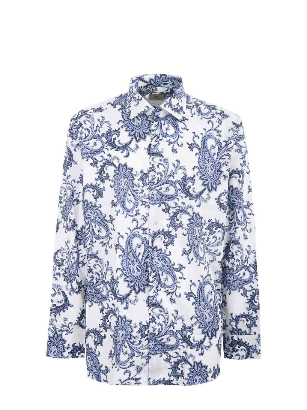 ETRO Shirts MRIB0025 99SAEG7-X0800 White/Blue