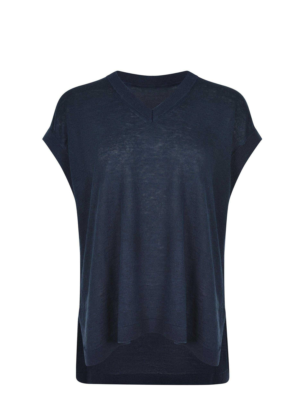 S MAXMARA T-shirt 2619351013600 113-003 Midnight blue