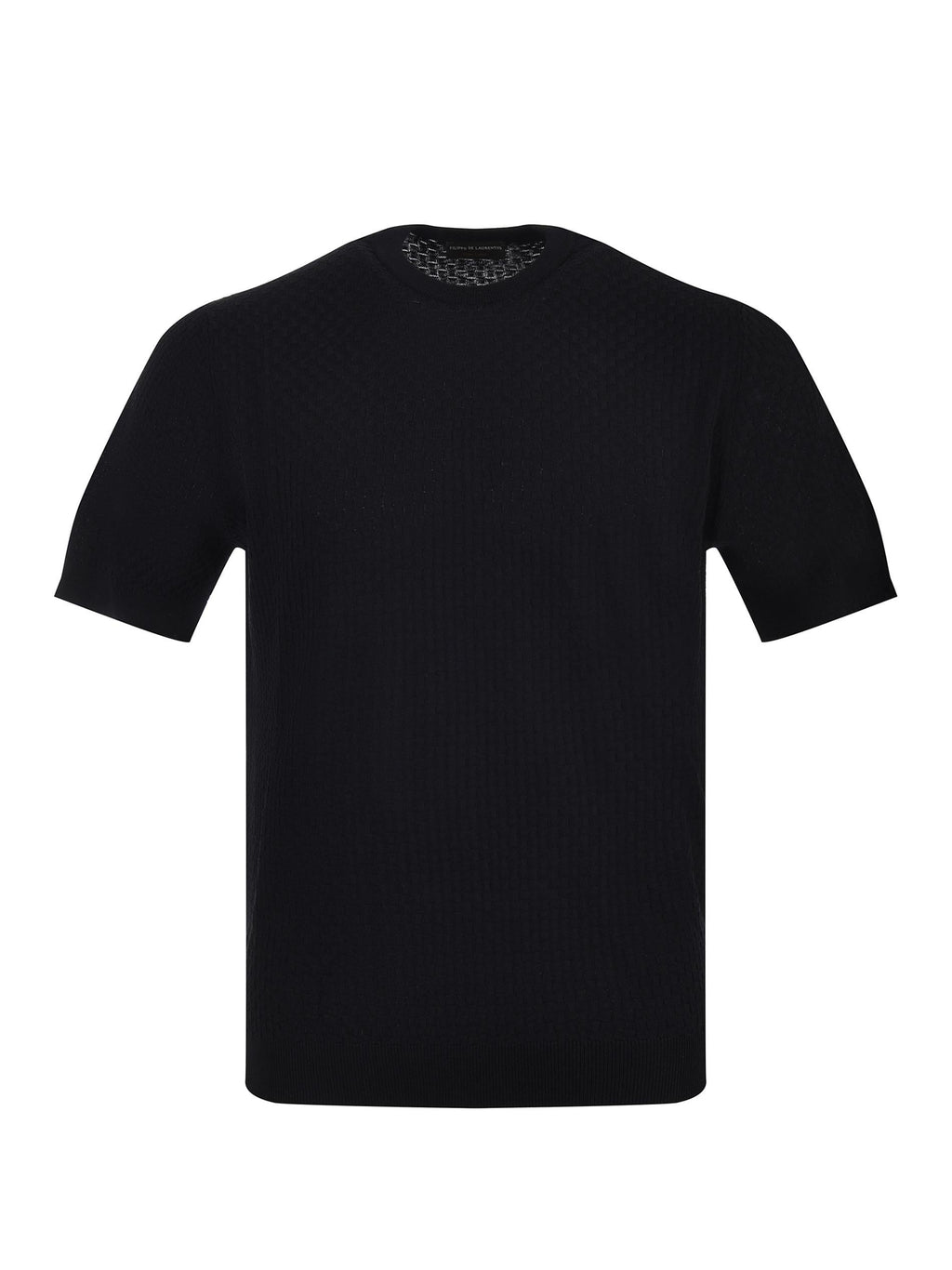FILIPPO DE LAURENTIS T-shirt GC1MC CR14Q-990 Black
