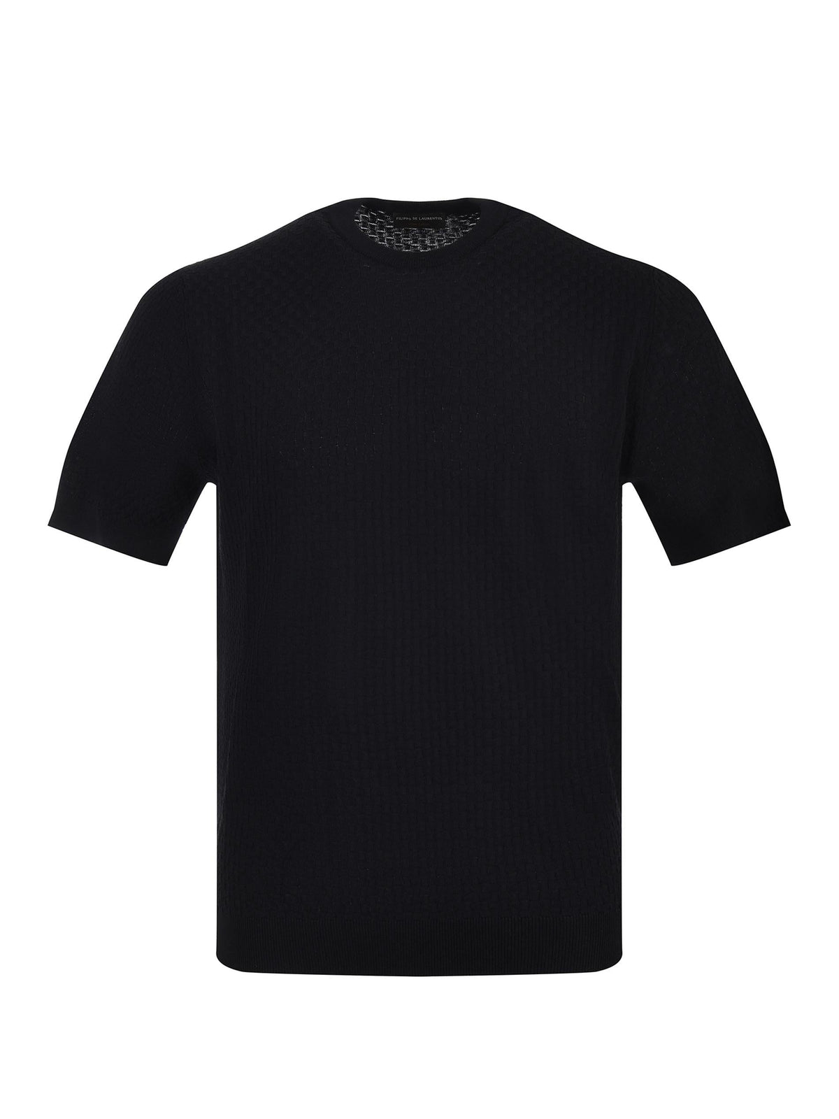 FILIPPO DE LAURENTIS T-shirt GC1MC CR14Q-990 Black