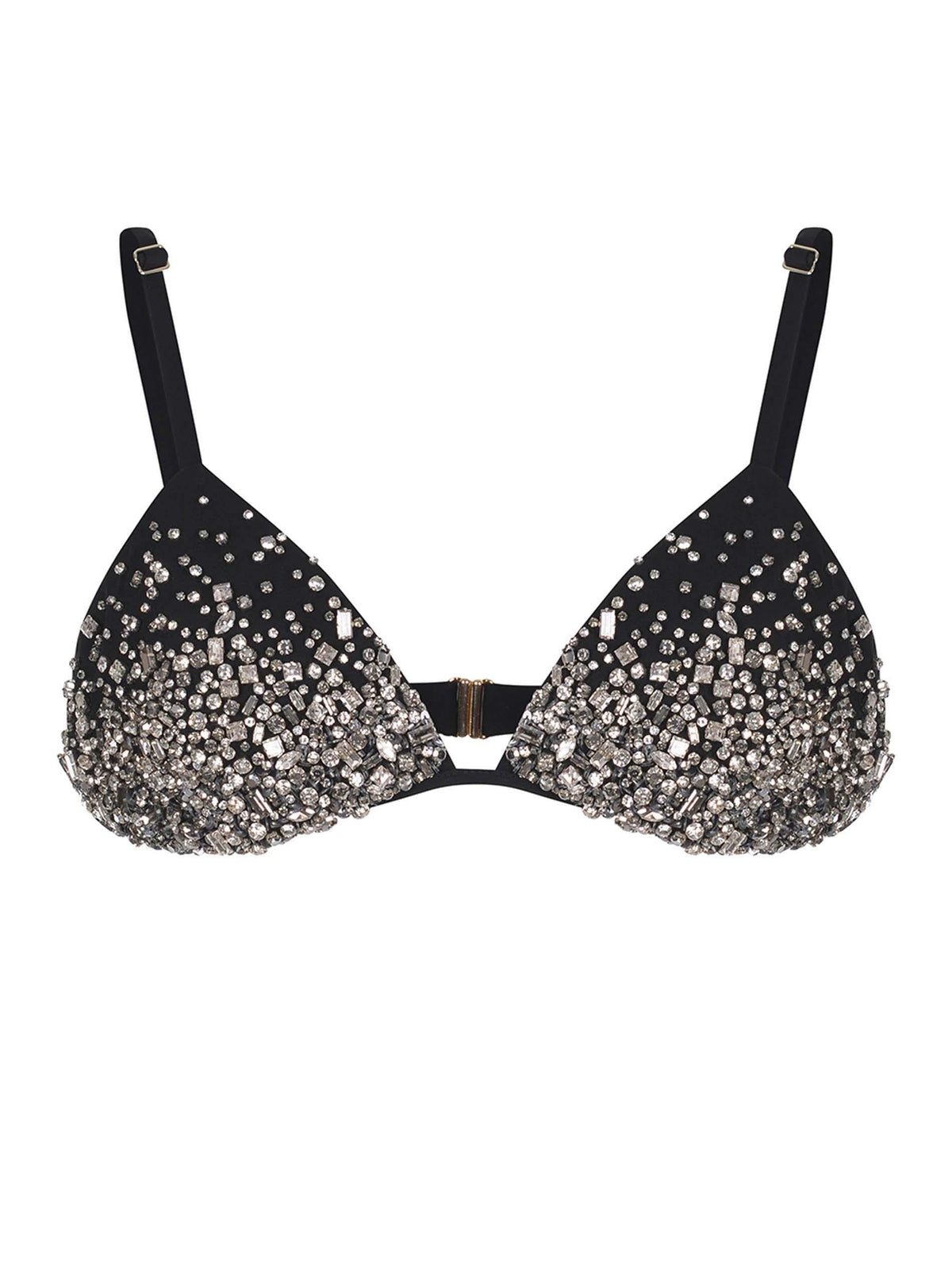 AMEN Top AMS26204 BLACK-SILVER Black