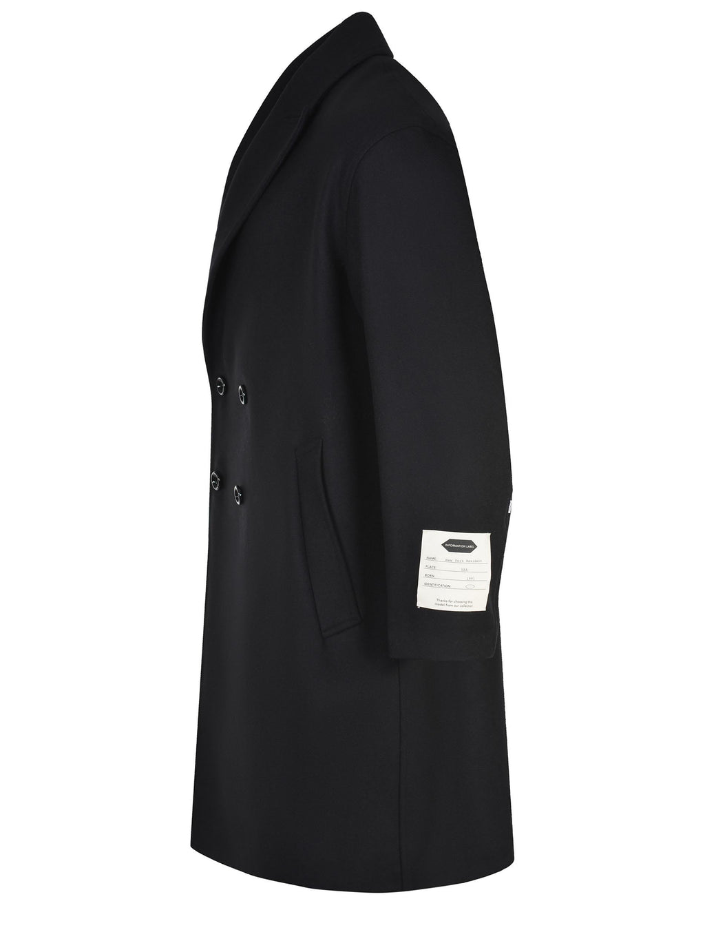 NEW YORK RESIDENT Coats KINGMAN 002 Black