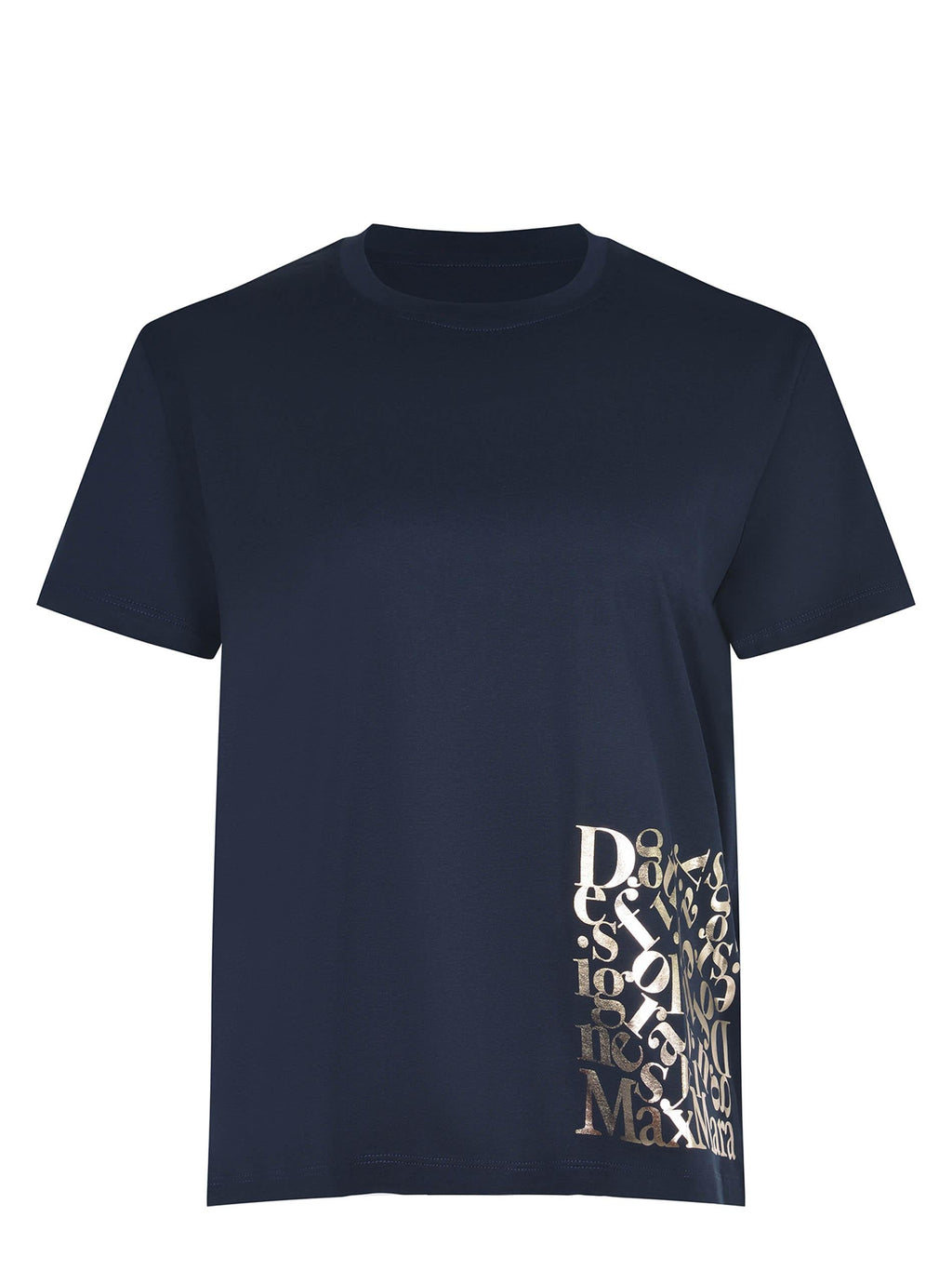 MAX MARA T-shirt 2619971033 600-006 Midnight blue