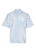 CARHARTT Shirts I036202 3JT-XX White/Light blue