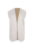 ALYSI Vest 116812 P6058-MERINGA Cream