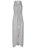 TWENTY FOURHAITCH Clothing A0128-NAVAGIO SILVER Silver