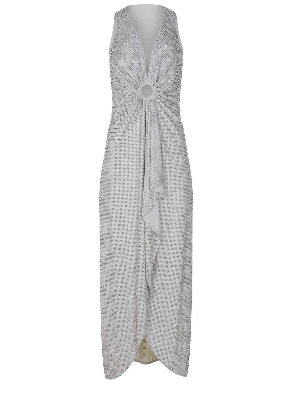 TWENTY FOURHAITCH Clothing A0128-NAVAGIO SILVER Silver