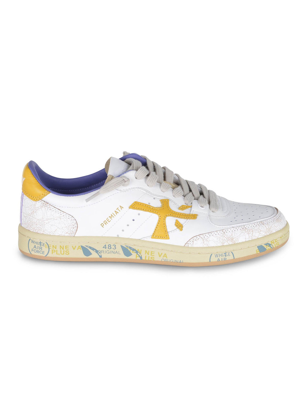 PREMIATA Sneakers BSKTCLAY 8161 White