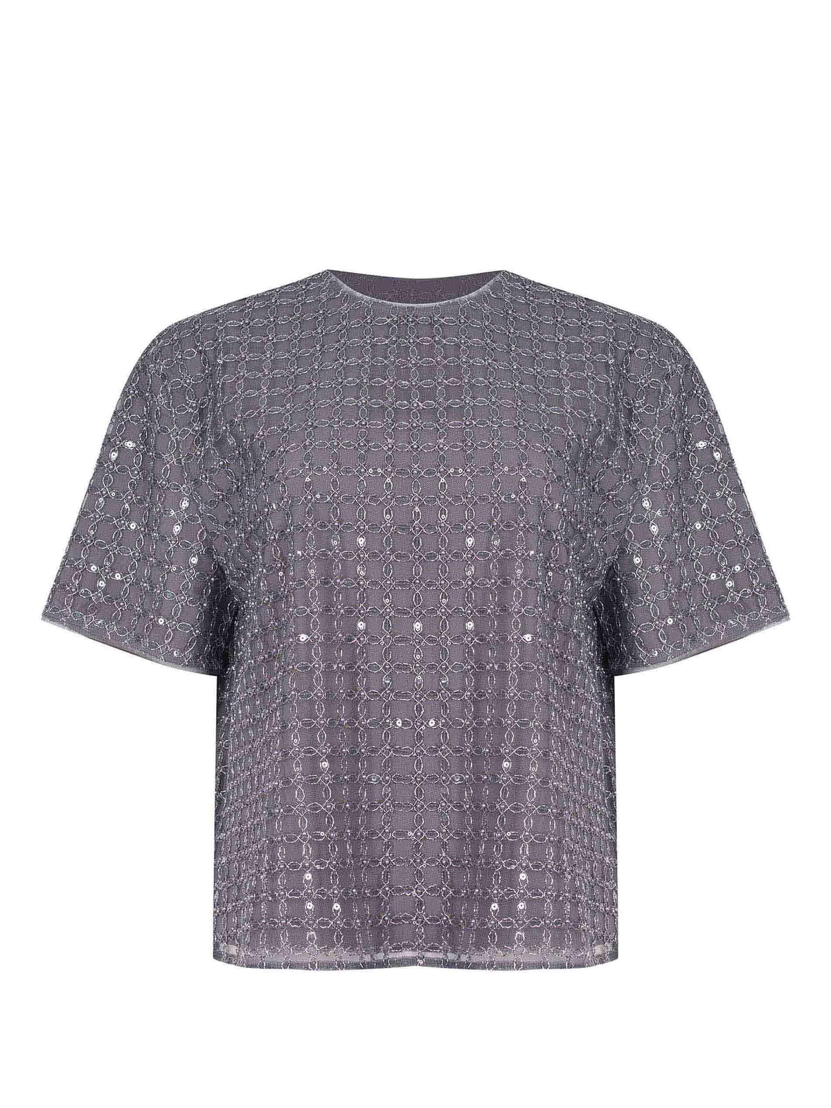 ROTATE T-shirt 115155516 BCR1487-516 Grey