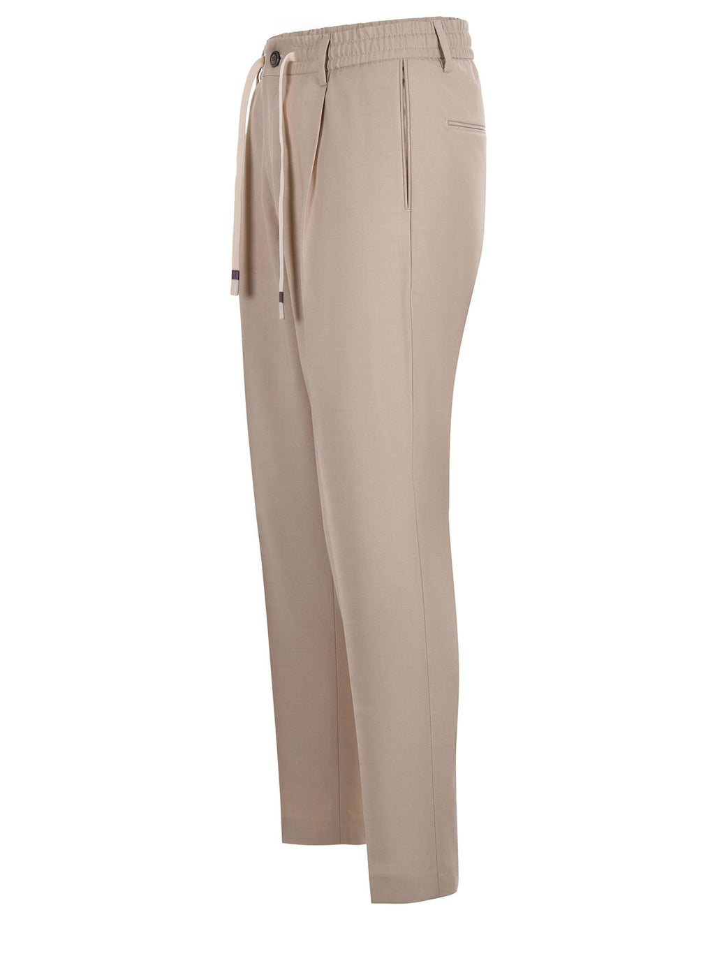D.A. DANIELE ALESSANDRINI Trousers PL0008 PL0101-2002 Beige