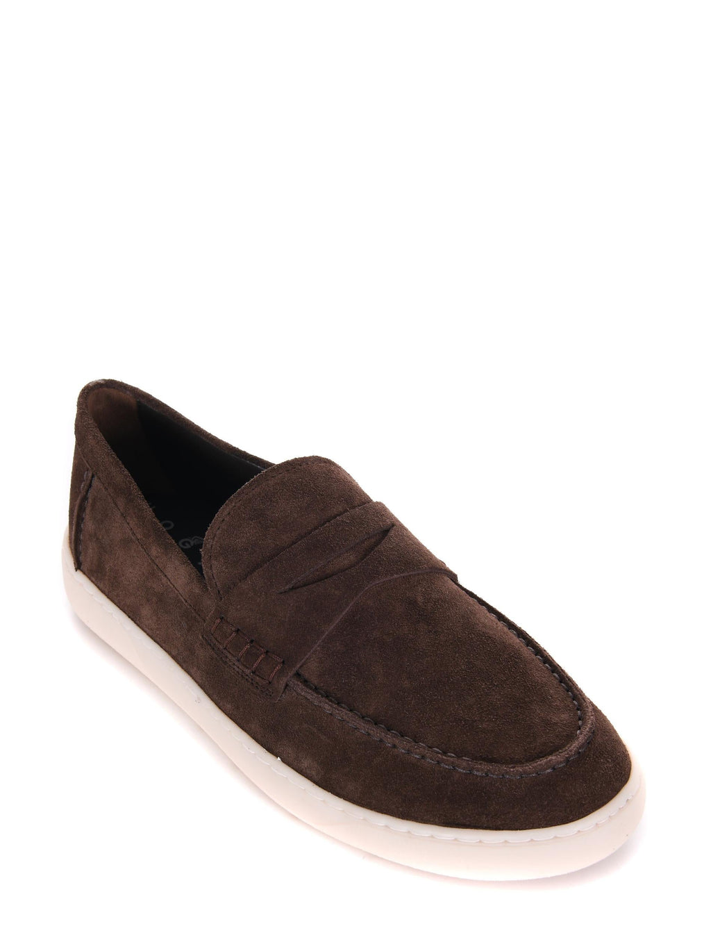 HOGAN Loafers HXM6470FS00 BTMS610 Dark brown