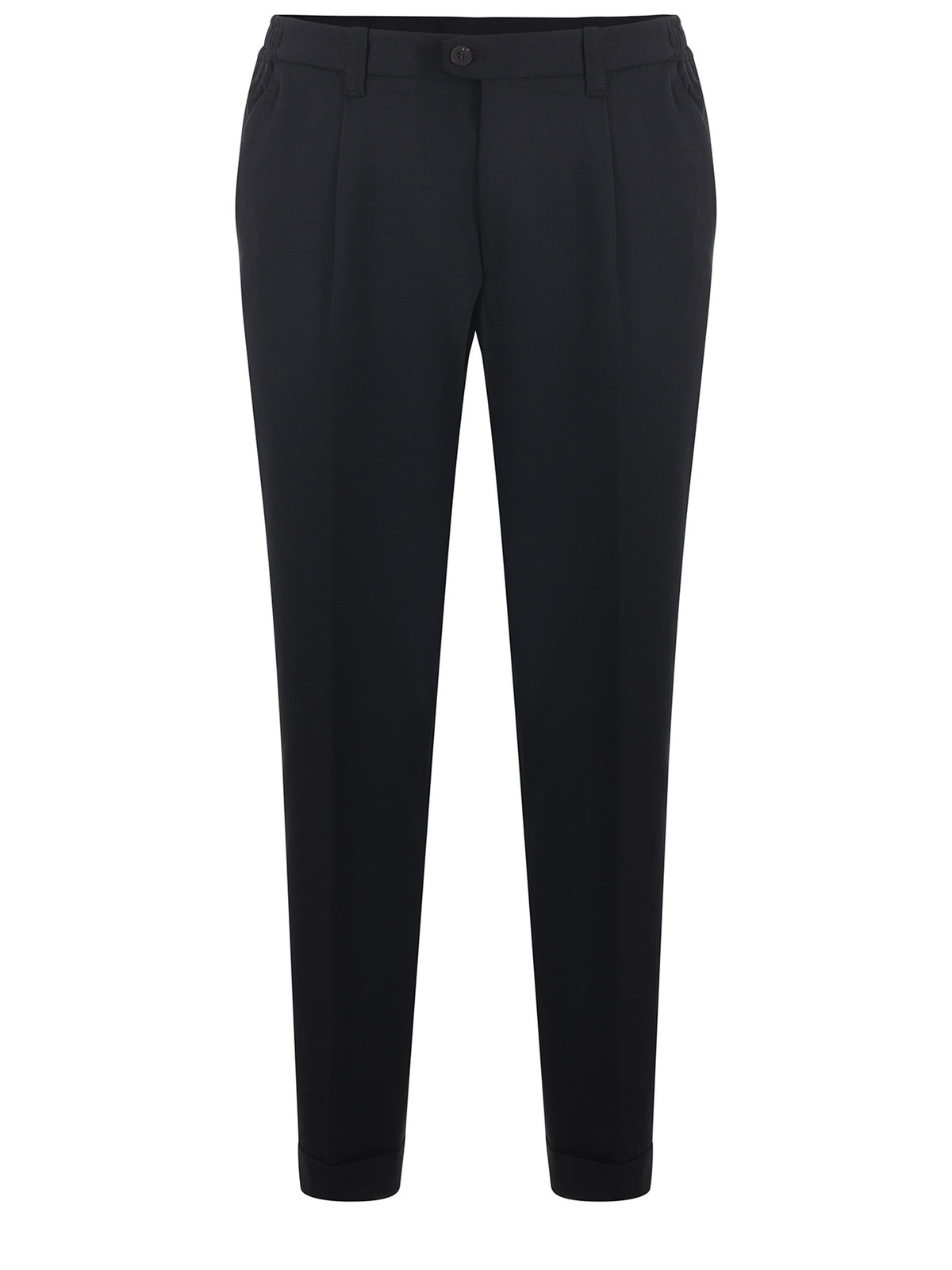 DEVORE Trousers DVR47C M6056-NERO Black