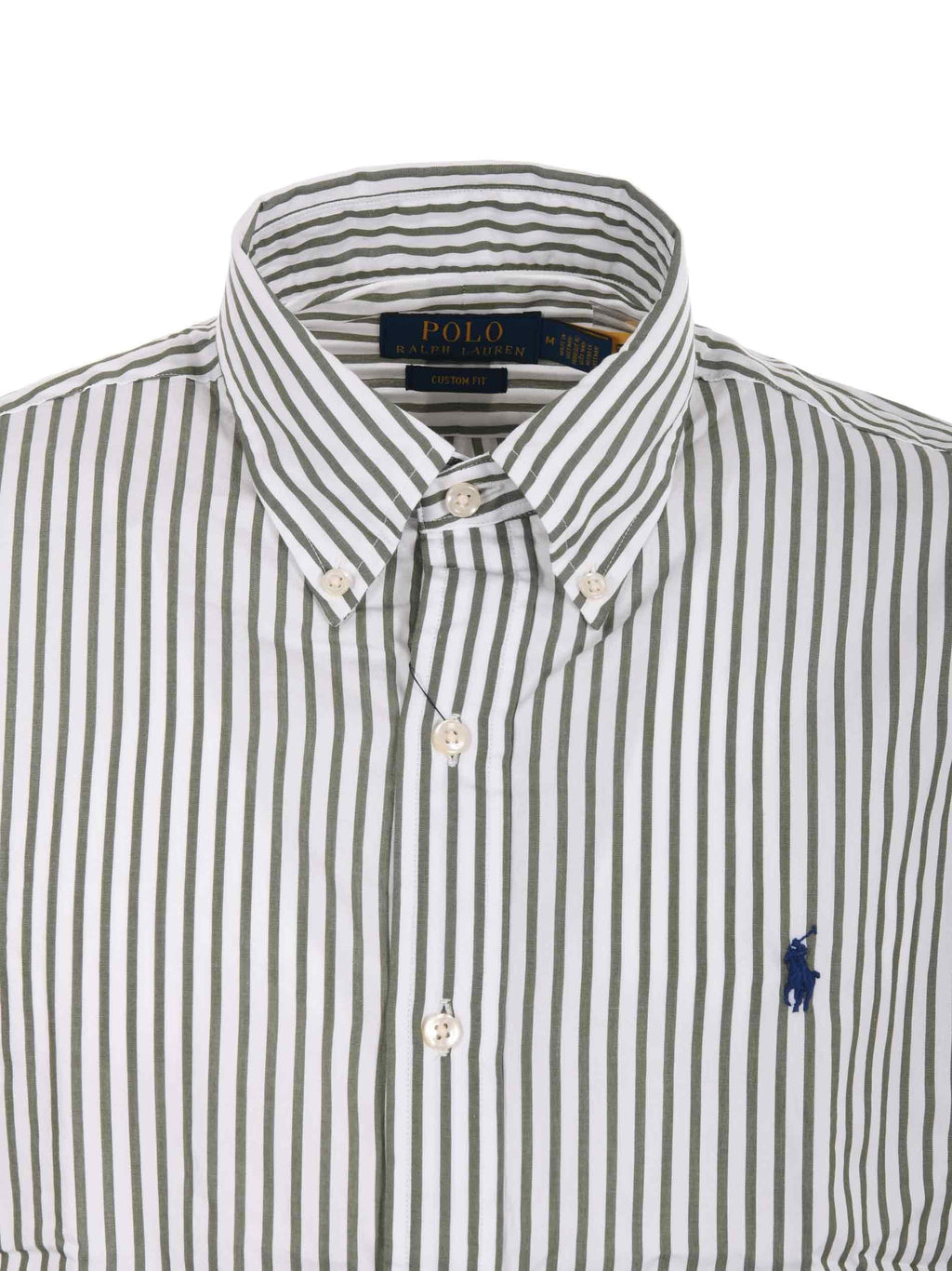 POLO RALPH LAUREN Shirts 710B15595 009 Military green/White