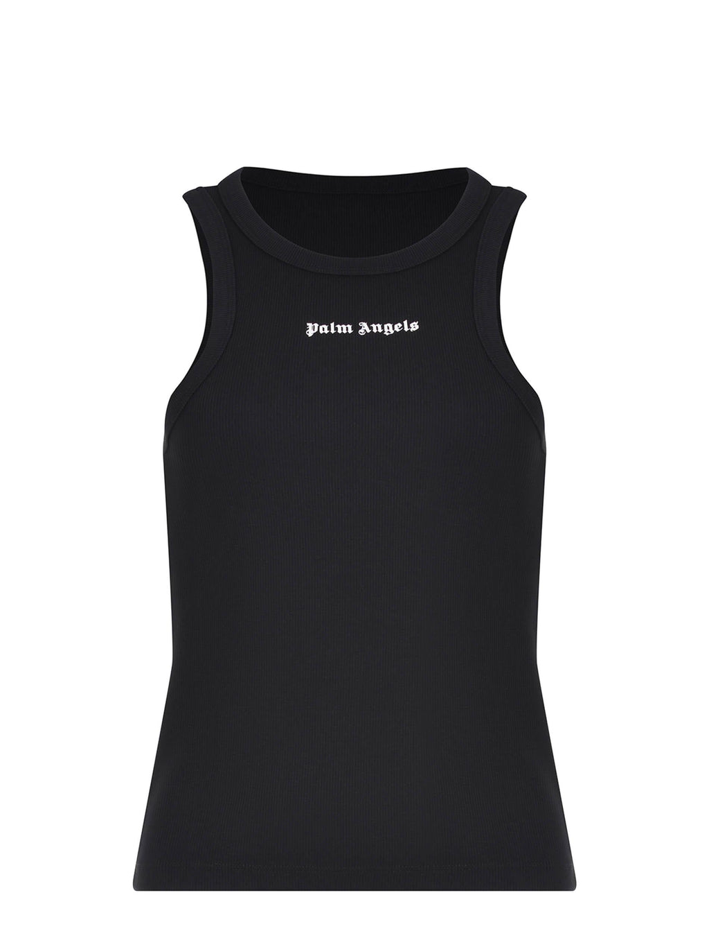 PALM ANGELS Tank tops PWAC024S26JER001 1003 Black