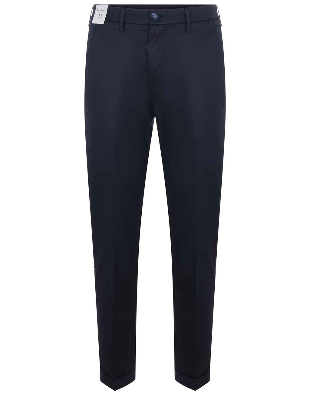 RE-HASH Trousers P249 7F008-JM-4002 Dark blue
