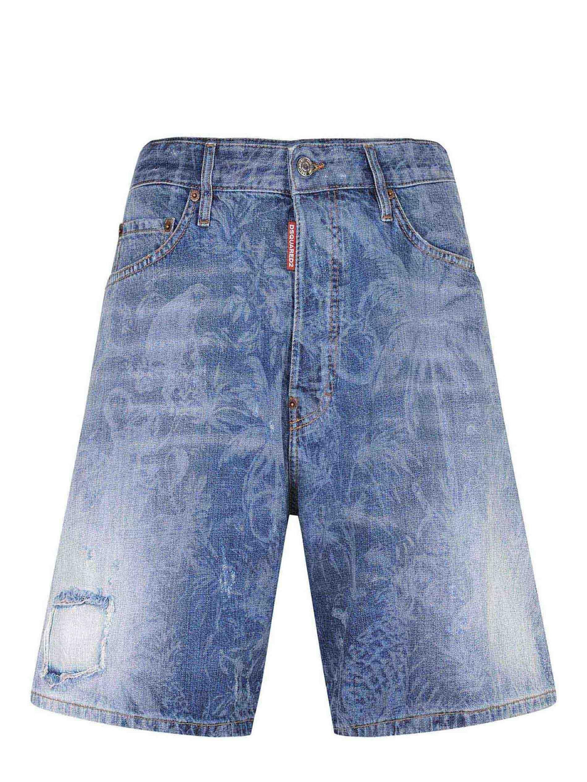 DSQUARED Shorts S74MU0967 D30011-470 Medium Blue