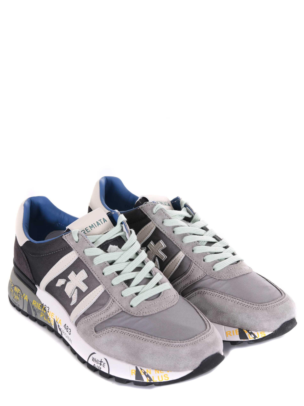 PREMIATA Sneakers LANDER 4586 Grey/Dark Blue