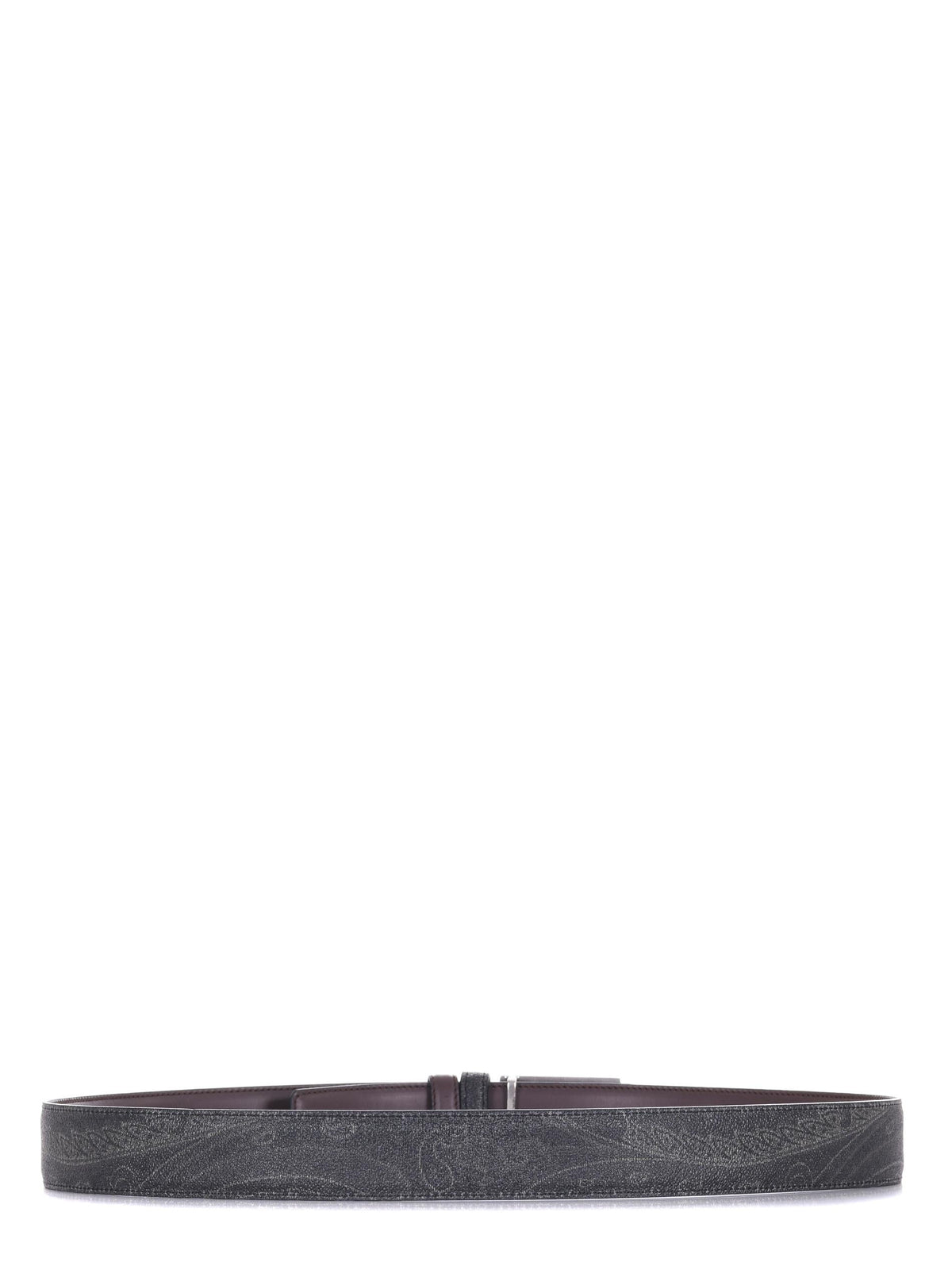 ETRO Belts MP3D0001 AA063-M0019 Dark Grey/Brown