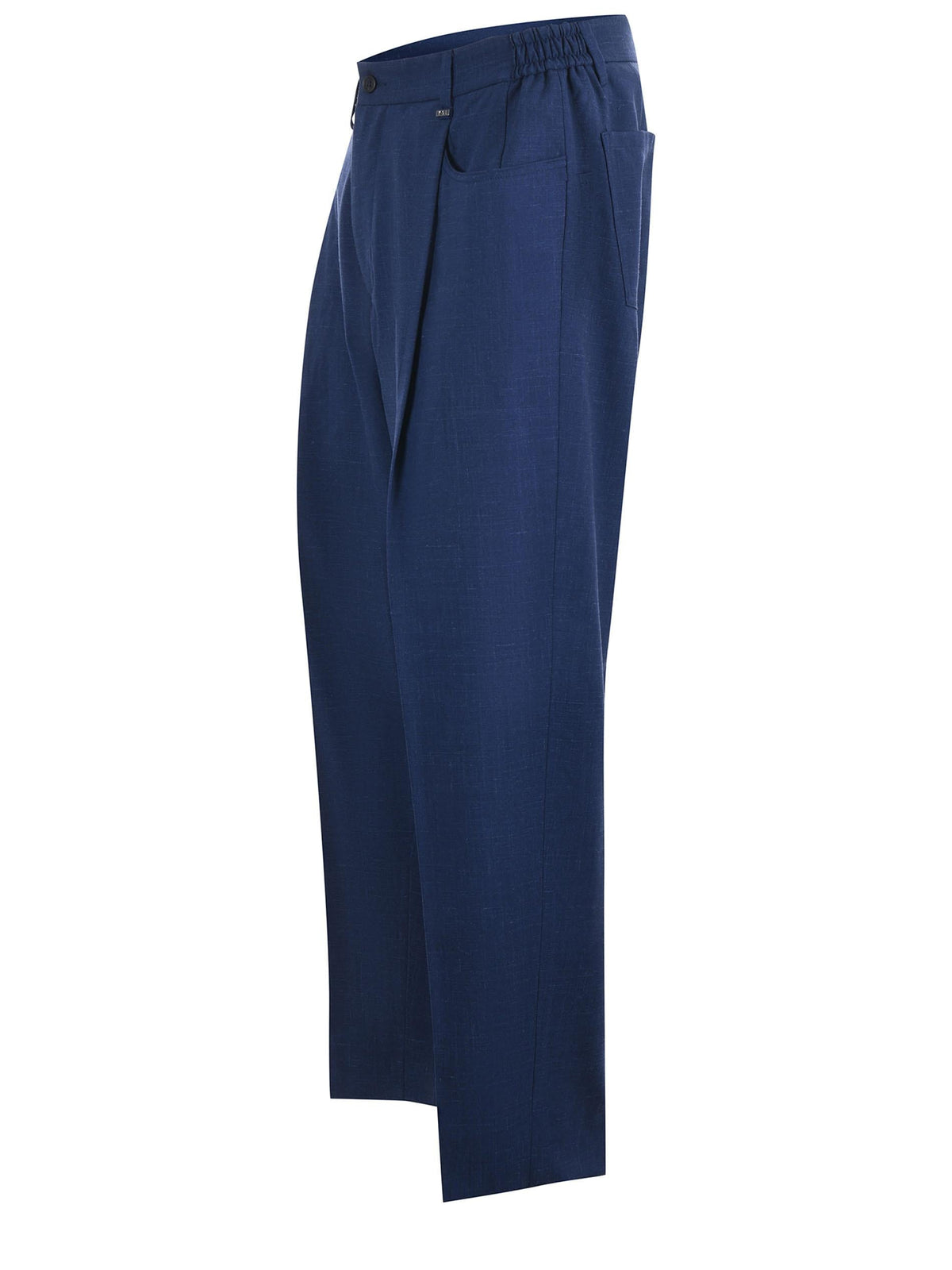 YES LONDON Trousers XP3359 BLUE Blue