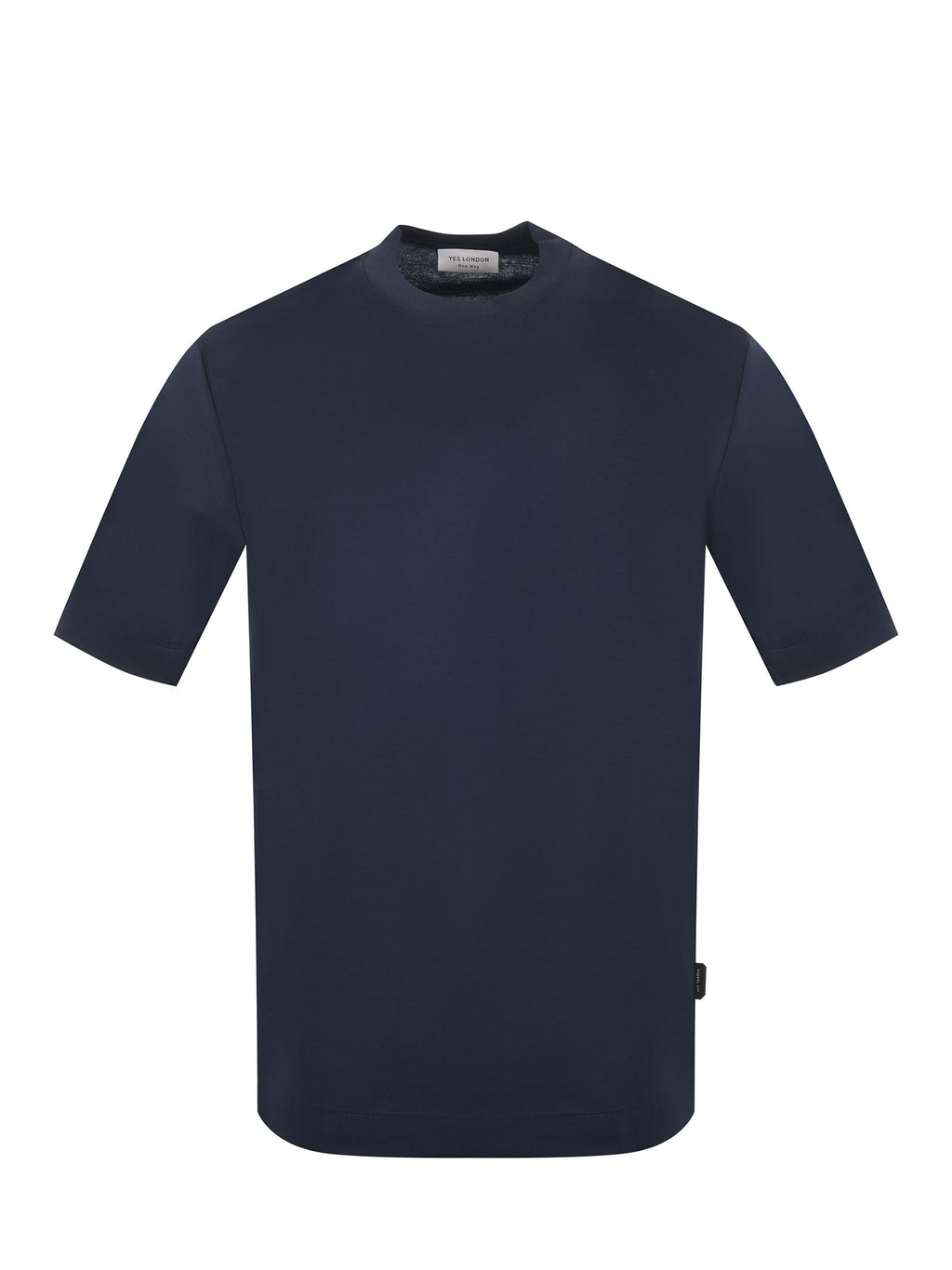 YES LONDON T-shirt XM4293 BLU Dark blue