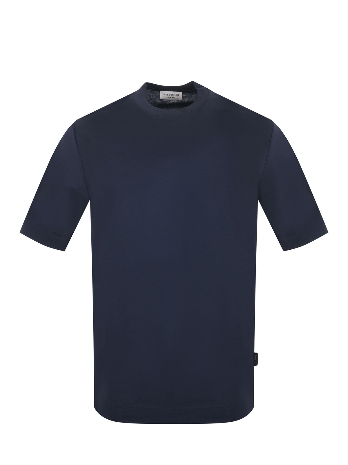 YES LONDON T-shirt XM4293 BLU Dark blue