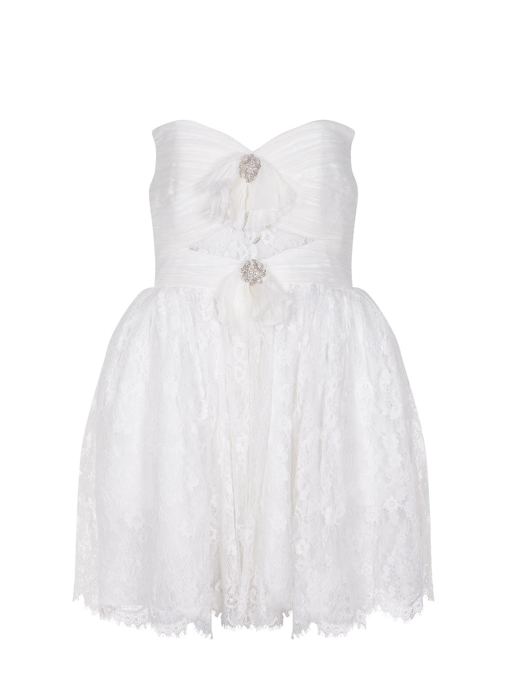 SELF-PORTRAIT Dresses SS26-266S WHITE White