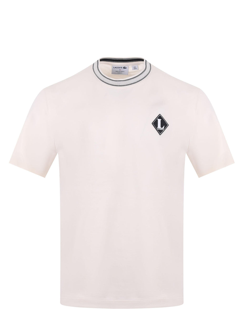 LACOSTE T-shirt TH0718 XFJ Light beige