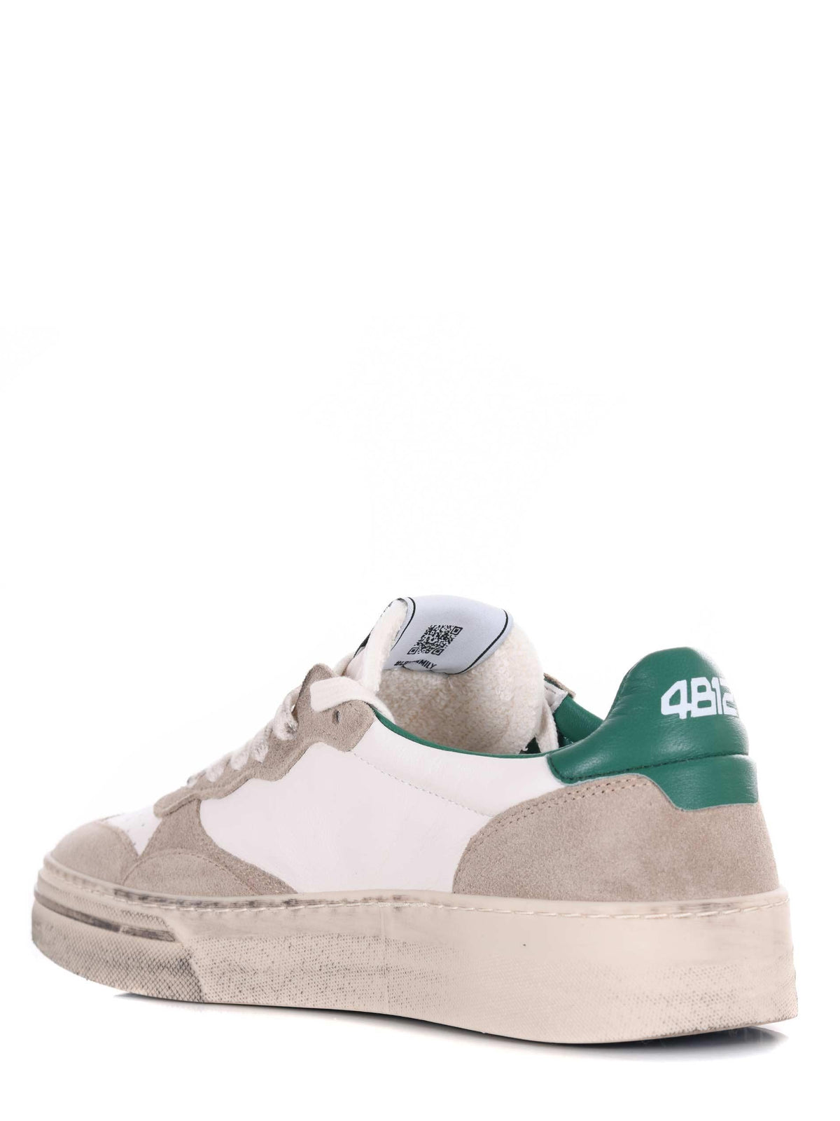 4B12 Sneakers HYPER U3004 Beige/green