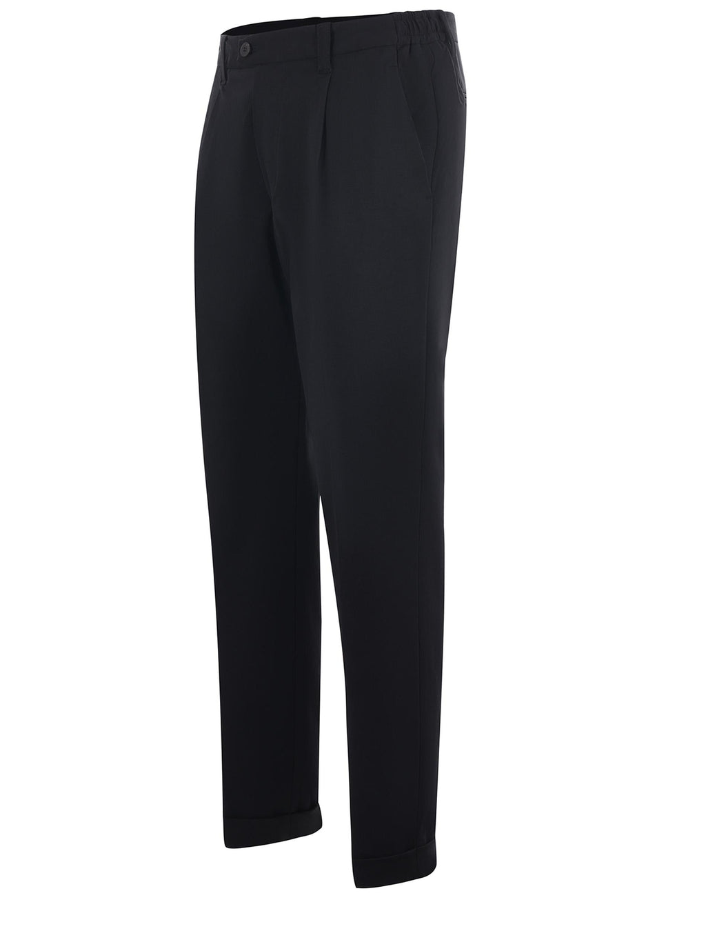 DEVORE Trousers DVR47C M6056-NERO Black