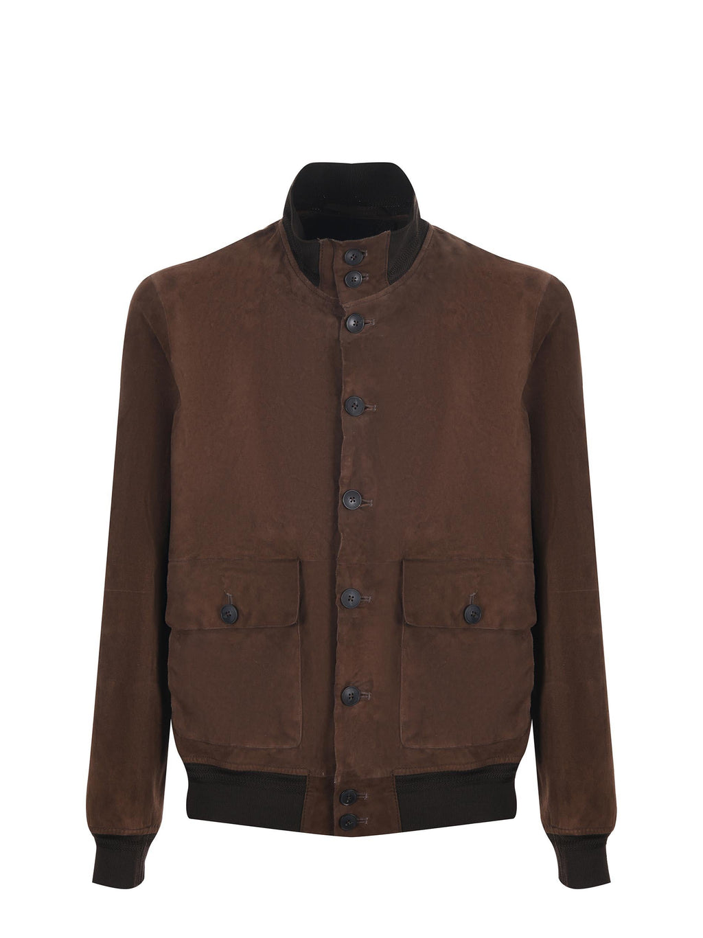 THE JACK LEATHERS RIVS-SUED Jackets 126 Brown