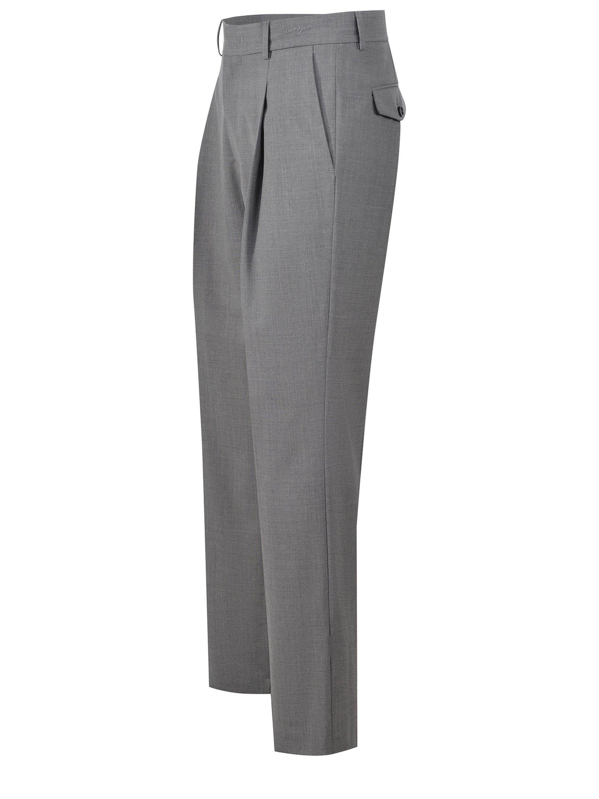 MSGM Trousers 3740MP13X 247506-97 Light grey