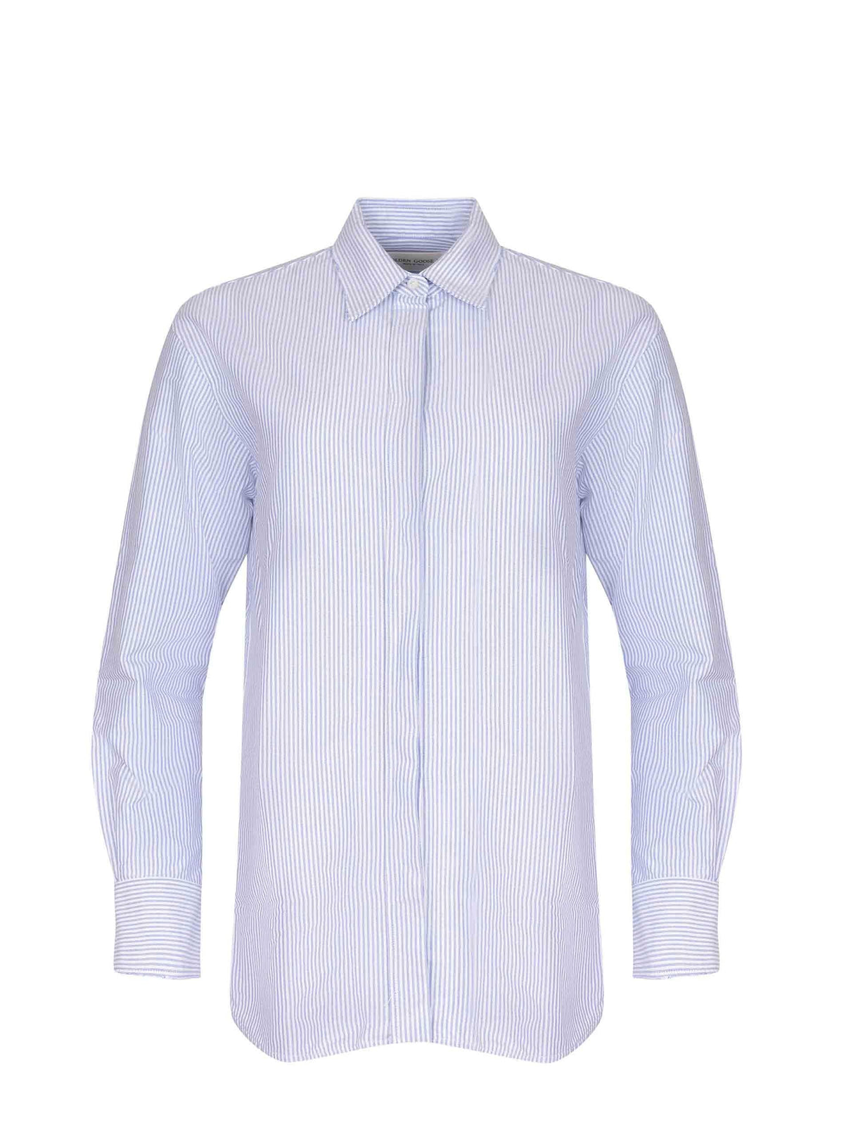GOLDEN GOOSE Shirts GWP00820 P000548-80197 Sky Blue