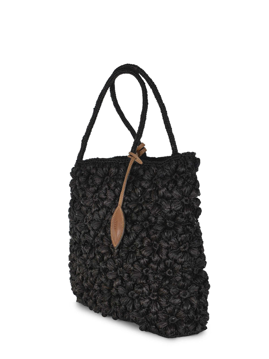 AFAR Bags FLOWER L BLACK Black