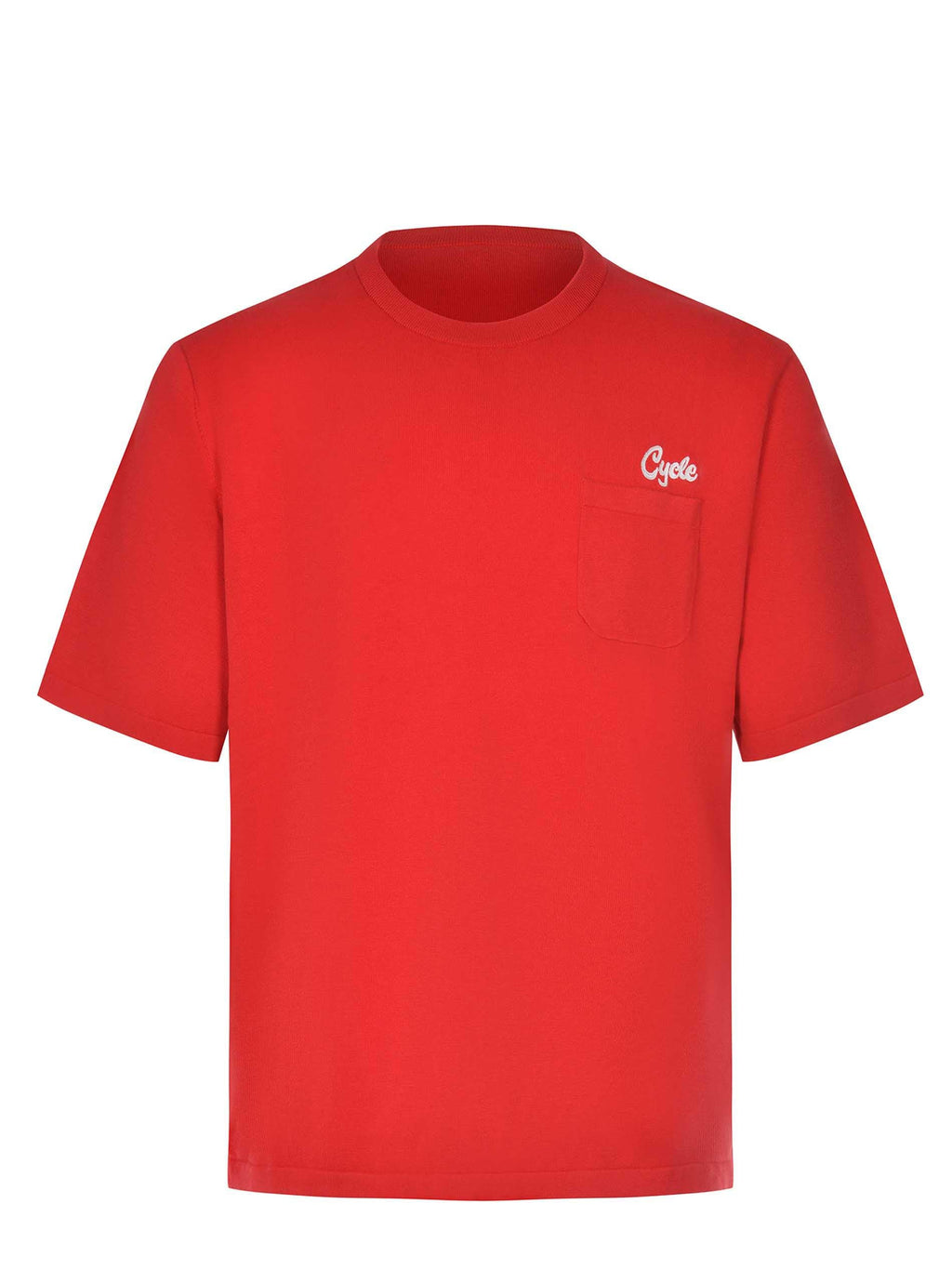 CYCLE T-shirt 361KC14 30 Red