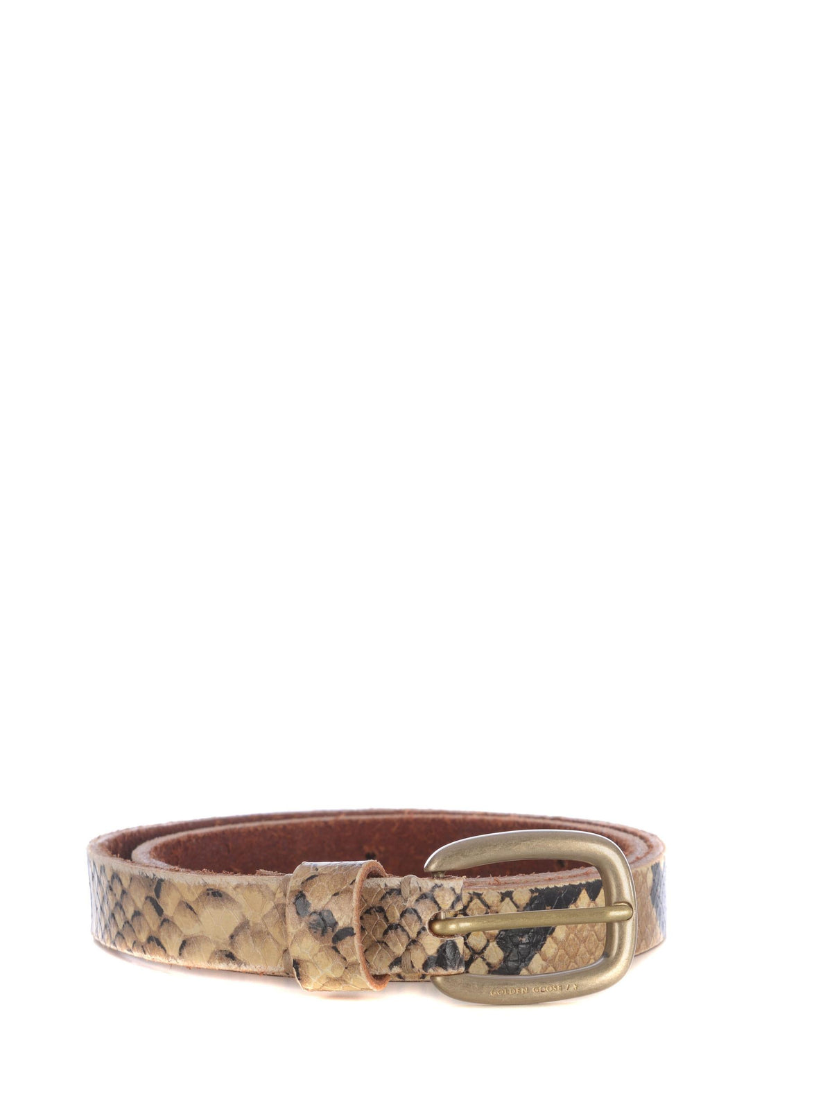 GOLDEN GOOSE Belts GWA00135 A000546-15353 Python-print