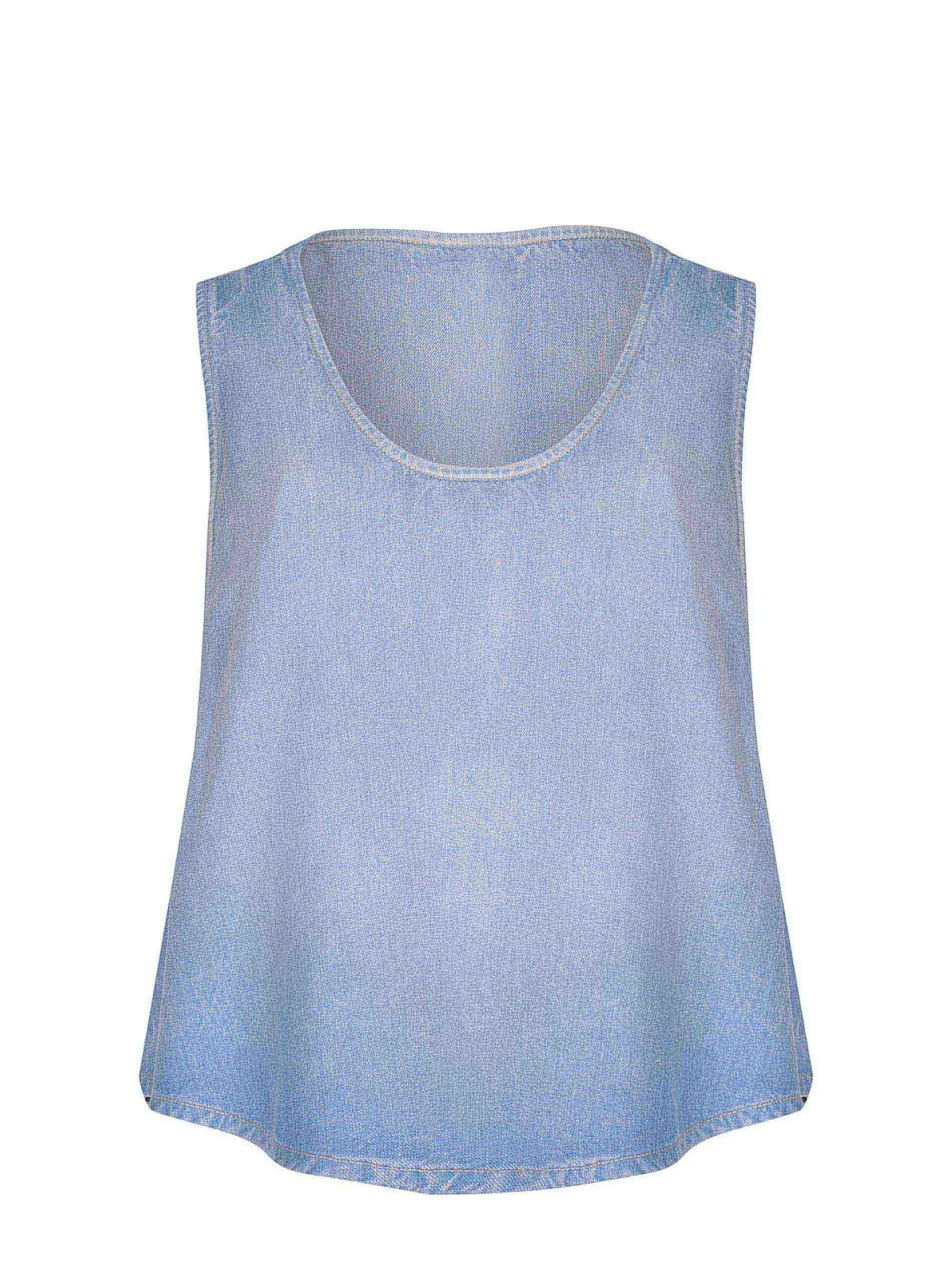 DONDUP Top DC454-DF0266D MC6-800 Denim