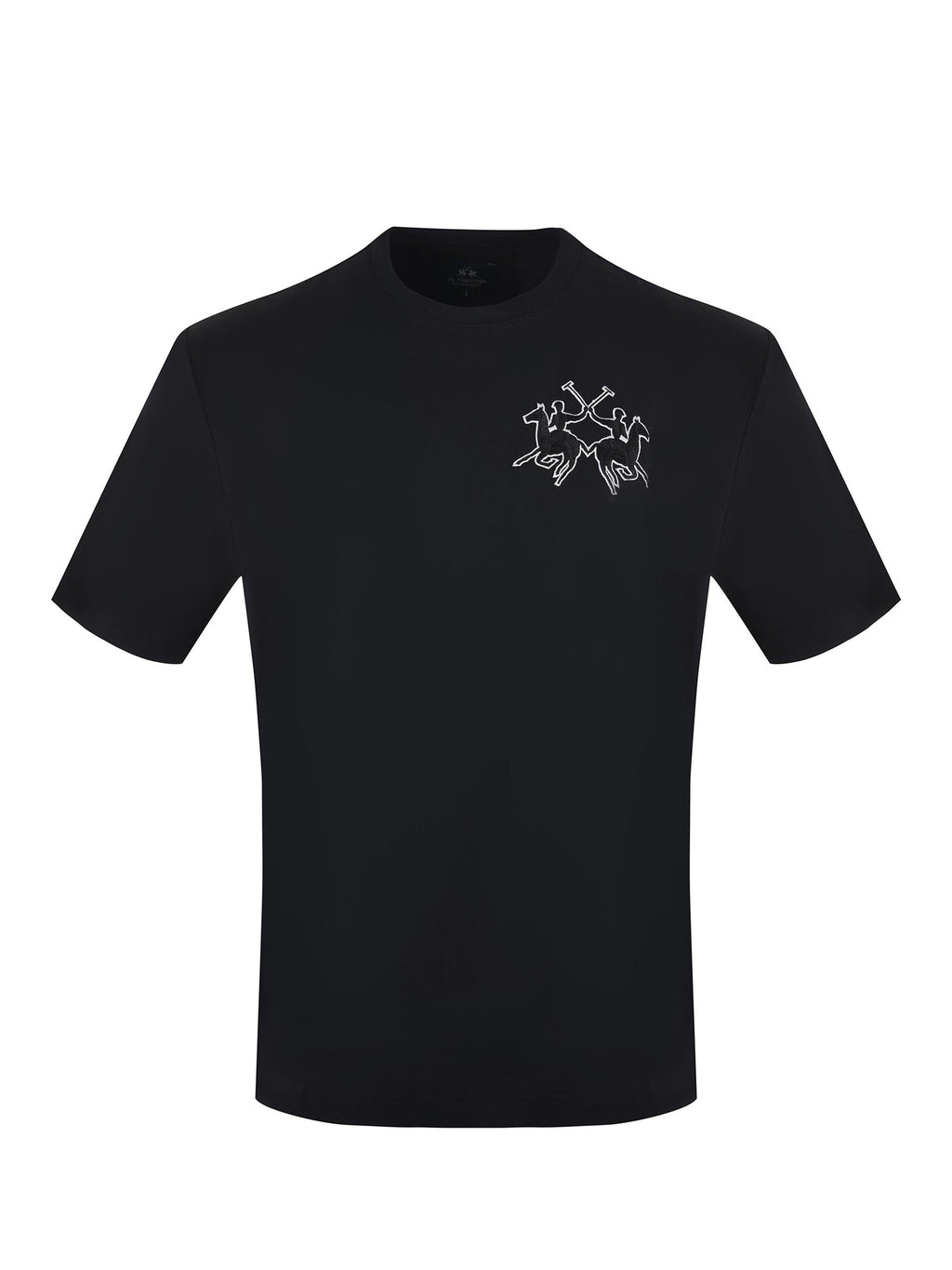 LA MARTINA T-shirt MCR008-JS409 09999 Black