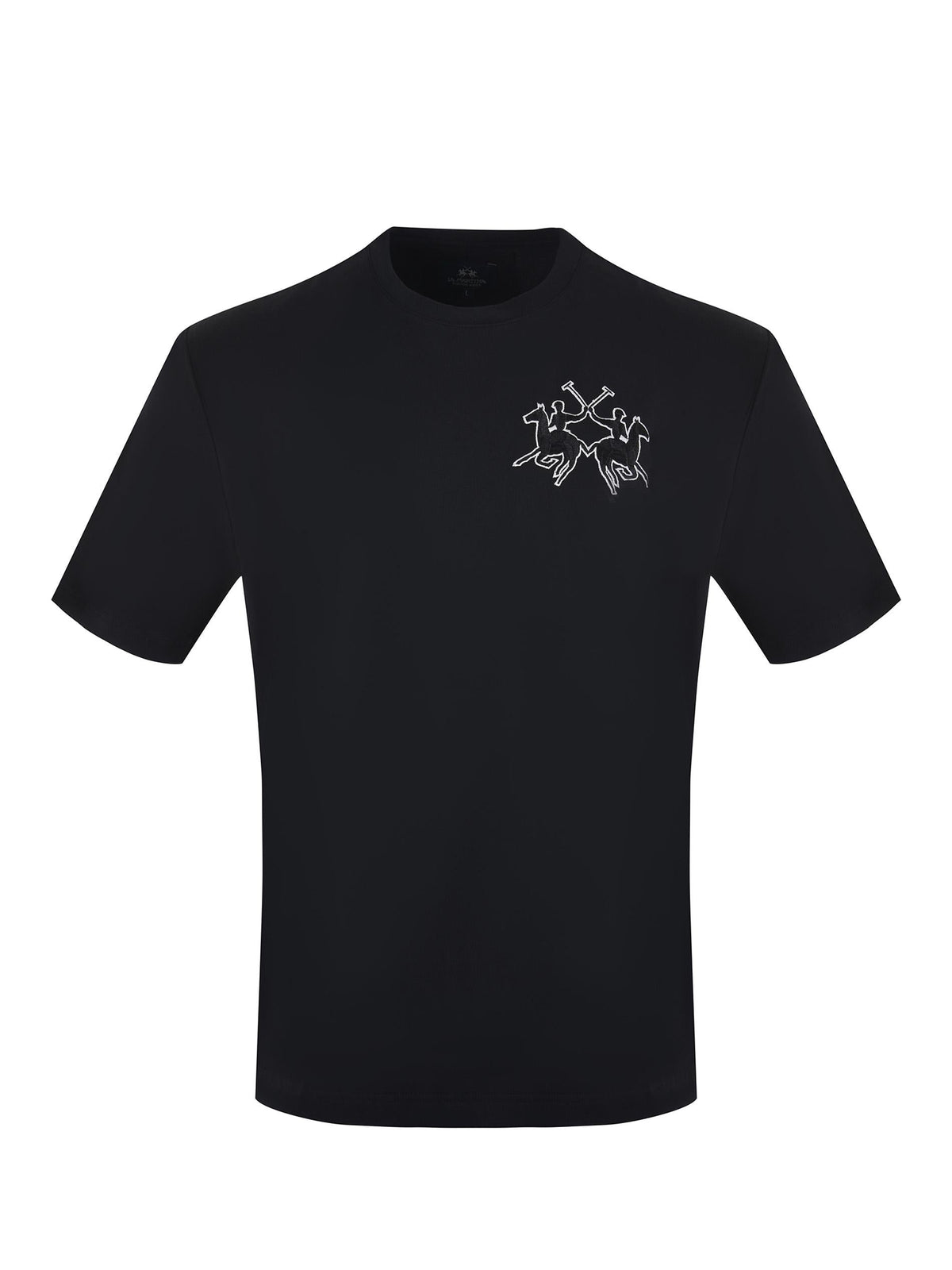LA MARTINA T-shirt MCR008-JS409 09999 Black
